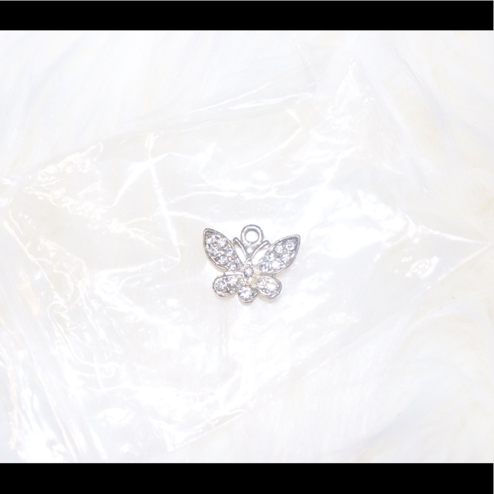 Silver Butterfly Charm 🦋